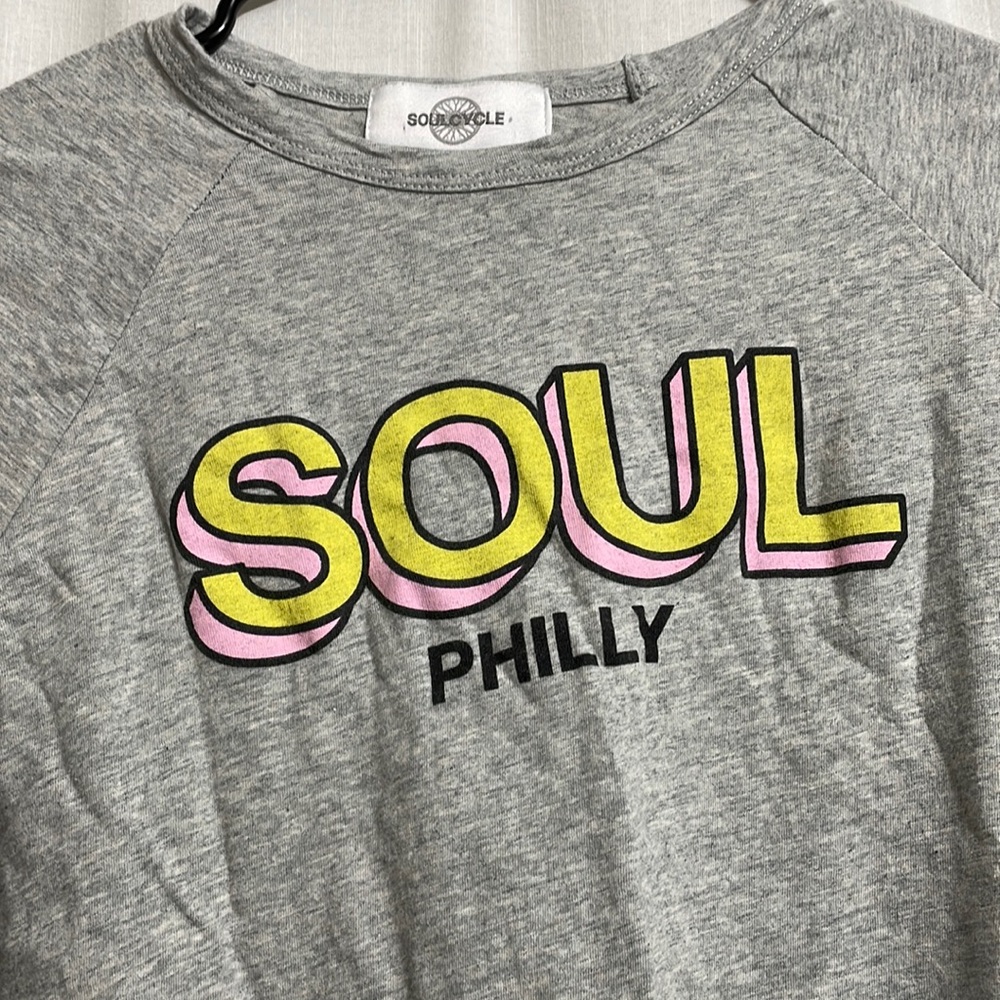 Never Worn Soulcycle Philly long sleeve shirt